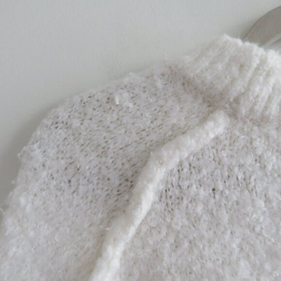 FREE PEOPLE Solid Cocoon Solid Crew Sweater Jumper in Ivory Neutral - Size XS - Picture 13 of 14